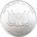 100 CFA Francs (Mecca KAABA Qibla Compass)
