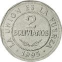 2 Bolivianos (Large Type)