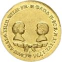1 Ducat (Karl Friedrich Durlach. Birth of twin daughters)