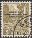 Lauterbrunnental with Staubach Waterfall (BIE/IBE overprint)