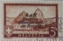 The Myths in front Schwyz and Brunnen (BIT/ILO overprint)