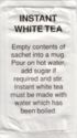 Instant White Tea
