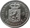 ½ Gulden (Halve Gulden - Without 50 C. - Inhuldigingsportret)
