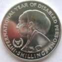150 Shillings (International year for Disabled Persons)