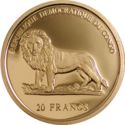 20 Francs (25th Anniversary Pontificate)