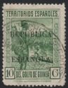 Natives overprinted "Republica espanola"