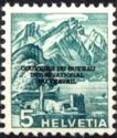 Pilatus Mountain Viewed from Stansstad (BIT/ILO overprint)