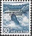 Rhein Falls near Schaffhausen (BIE/IBE overprint)