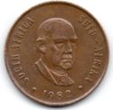 2 Cents (4th President B. J. "John" Vorster - Engl. - Afrikaans)