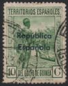 Natives overprinted "Republica espanola"