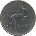 1 Rand (3rd President Nicolaas Diederichs - Afrik. - Engl.)