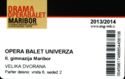 Opera Balet Univerza - Season 2013~2014