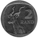 2 Rand (Afurika Tshipembe, iSewula Afrika - Venda & Ndebele)