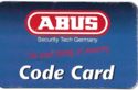 Abus. Code card