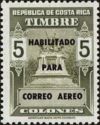 Revenue stamp overprinted