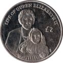 2 Pounds (Elizabeth II, 60th Anniversary of reign)