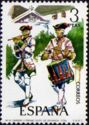 Piper and Drummer, Granada Regiment, 1734