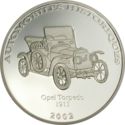 10 Francs (Opel Torpedo, 1911 - Silver)