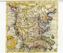 Map made by Flemish cartographers Jodocus Hondius & Gerardus Mercator