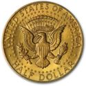 50 Cents / Half Dollar (Kennedy - Gold Plated)
