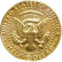 50 Cents / Half Dollar (Kennedy - Gold Plated)