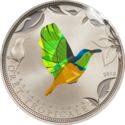 100 CFA Francs (Green Sunbird)