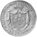 100 Pesetas (Red Gold)