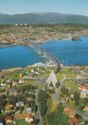Tromsø. Town with the Tromsdalen Church in foreground