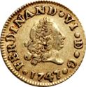 ½ Escudos (Crowned M)