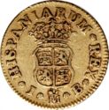½ Escudos (Crowned M)