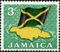National Flag over Jamaica
