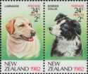 Health 1982 Dog Breeds se-tenant