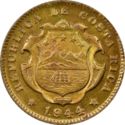 25 Céntimos (yellow-brass)