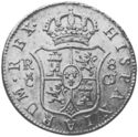 8 Reales (Cadiz Crowned C - CI,CJ)