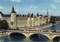 Paris, the Conciergerie and the Seine