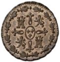 1 Maravedí (Madrid Crowned M)