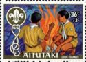 Scouts Around Campfire, optd 15TH WORLD SCOUT JAMBOREE