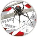 1 Dollar (Red-Back Spider)