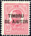 Carol I of Romania (1839-1914) Overprinted