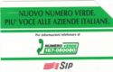 Nuovo numero verde. Più voce