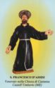"Francis of Assisi", Castania, Castell'Umberto, CrayonArt - Castell'Umberto (IT), Sicily - Saints (M)