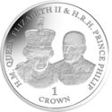 1 Crown (70 Years of HM QE II & HRH Prince Philip: State Opening of Parliament)