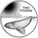 2 Pounds (Southern Right Whale. Silver)