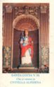 "Lucy Virgin and Martyr", Civitella Alfedena, Abruzzo - Saints (F)