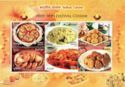 Indian Cuisine : Festival Cuisine Souvenir Sheet
