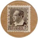 5 Céntimos (Blasco Ibañez, brown)