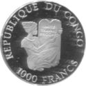 1,000 Francs (Millenium "Hourglass")