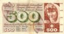 500 Franken/Francs/Franchi