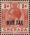 King George V - WAR TAX