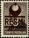 Ismet Inonu (1884-1973), Overprinted in Dark Brown